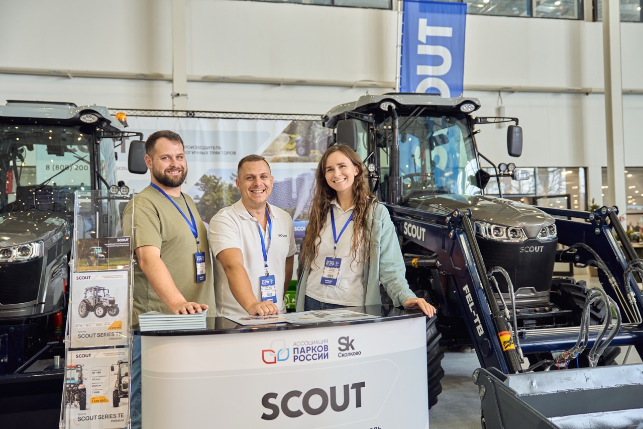 Команда SCOUT на выставке
